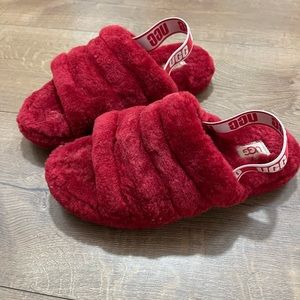UGG fluff yeah slide slippers
